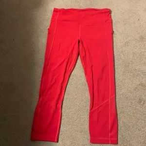 Lululemon fast and free crop 19”